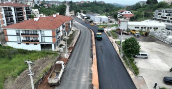 Başiskele'deki Hoca Ahmet Yesevi Caddesi duble yola dönüştürülüyor