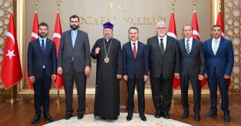  Sahak Maşalyan’dan Vali İlhami Aktaş’a Ziyaret   