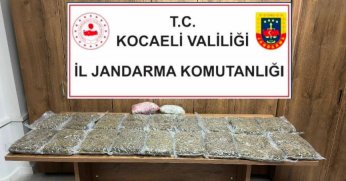 Kocaeli’de Jandarmadan Uyuşturucu Operasyonu: 10 Kilo Skunk Ele Geçirildi