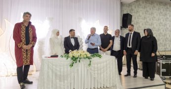 Muammer Çiçek'in mutlu günü