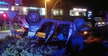 Motorsiklet kazasında beş yaralı !