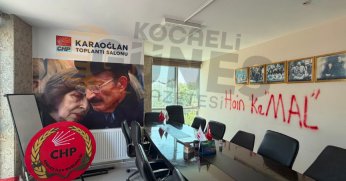 CHP Körfez'de Bakın Duvara Ne Yazdılar!
