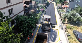 Başiskele Körfez Mahallesi'nde Bisiklet Yolları Bağımsız 