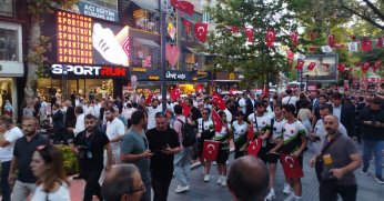 Kocaeli'de 15 Temmuz İçin Kortej Yürüyüşü Gerçekleştirildi