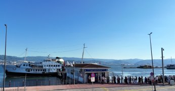 İzmit Körfezi'nde vapur keyfi