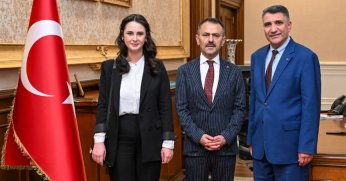 Gazetemizden Vali Aktaş'a ziyaret