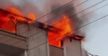 Darıca'da korkutan yangın: Mahalleli sokağa döküldü