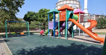 Derince'de yeşil alanlar güzelleşiyor 