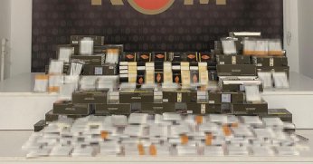 21 bin 500 adet doldurulmuş makaron ele geçirildi