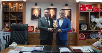 Başkan Çiftçi’den Başkan Emengen’e hayırlı olsun ziyareti