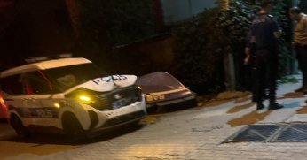 Dur ihtarına uymayan sürücü kaçtı, kovalamaca kazayla bitti