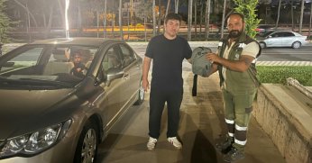 400 bin liralık altın çıkan çantayı sahibine ulaştırdı