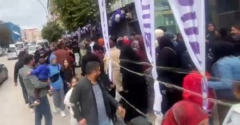  Darıca'da indirim kampanyası izdiham yaşattı! 