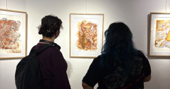 'Tahribatın Tadilatı' Sergisi ziyaretçilere açıldı 