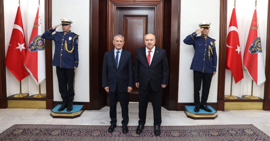 Macit Haldız’dan Emniyet Genel Müdürü Fidan’a hayırlı olsun ziyareti