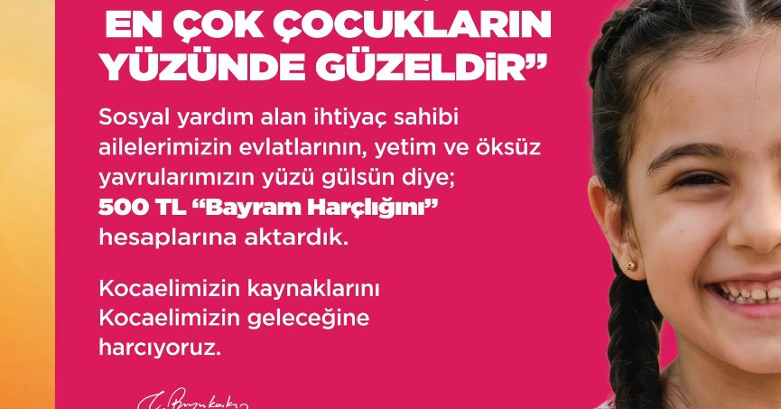 Bayramın en güzel geleneği  Büyükşehir’le hayata geçiriliyor