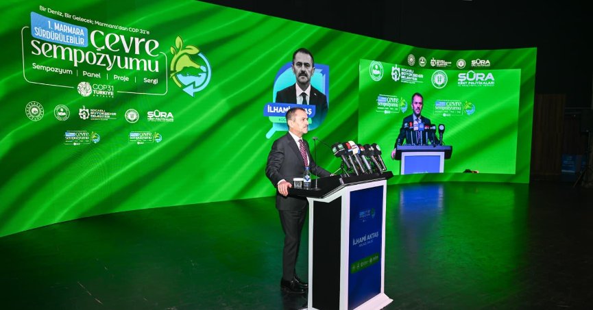 İlhami Aktaş, 1. Marmara Sürdürülebilir Çevre Sempozyumuna Katıldı