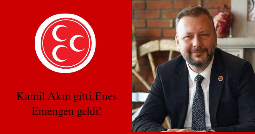 MHP Kocaeli'de kan değişikliği Yeni başkan Enes Emegen!
