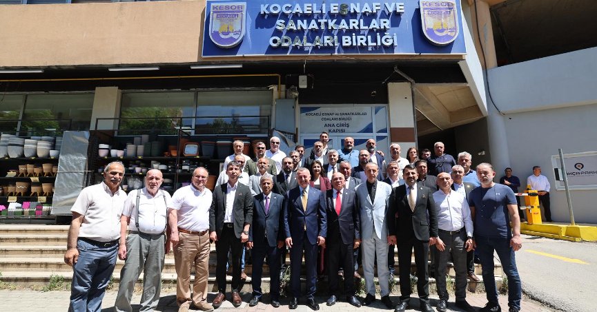 Kocaeli esnafı, Başkan Büyükakın’ı ağırladı