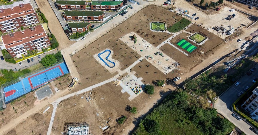 Yeşilyurt Millet Bahçesi'nde sona yaklaşıldı