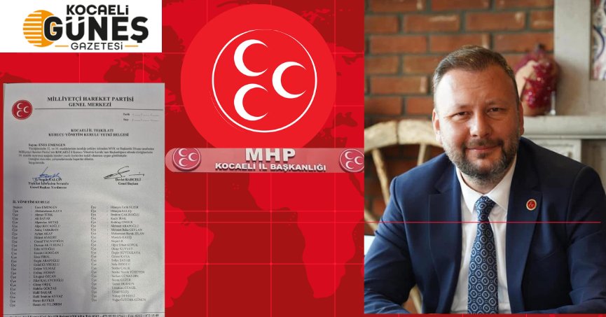 Bahçeli onayladı işte MHP Kocaeli il Teşkilatında yeni yönetim