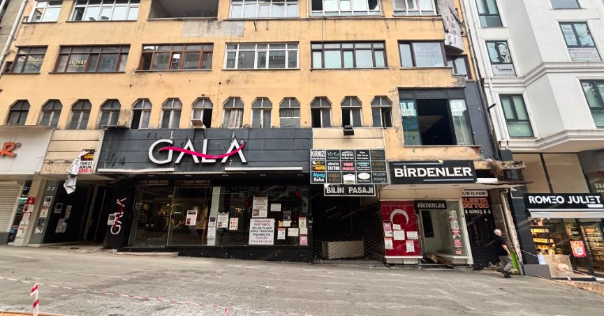 Bilin Pasajı'nda Yıkım Hazırlığı 