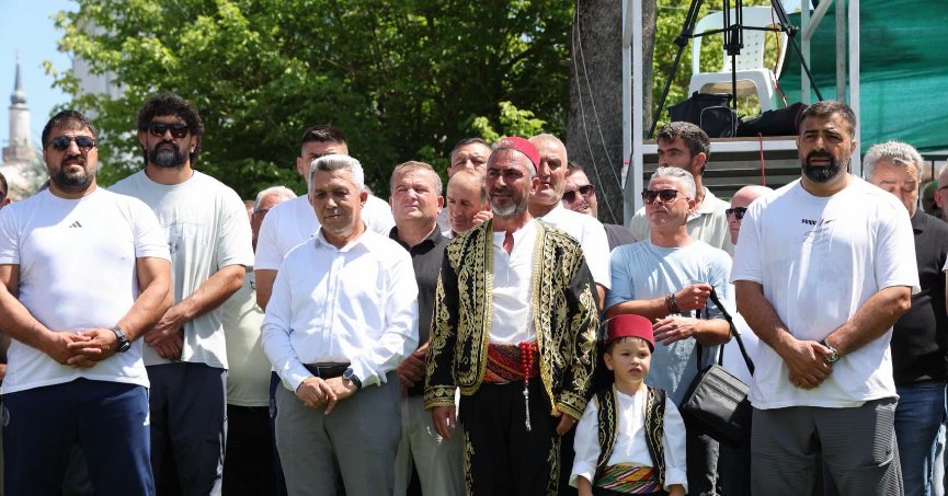 Tarihi Namazgâh Yağlı Güreşleri'nde Büyük Heyecan Yaşandı