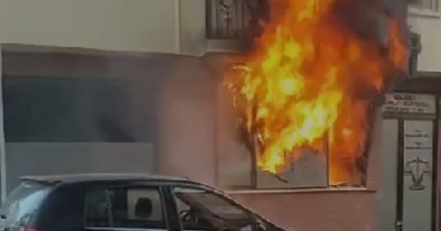 Darıca'da korkutan yangın
