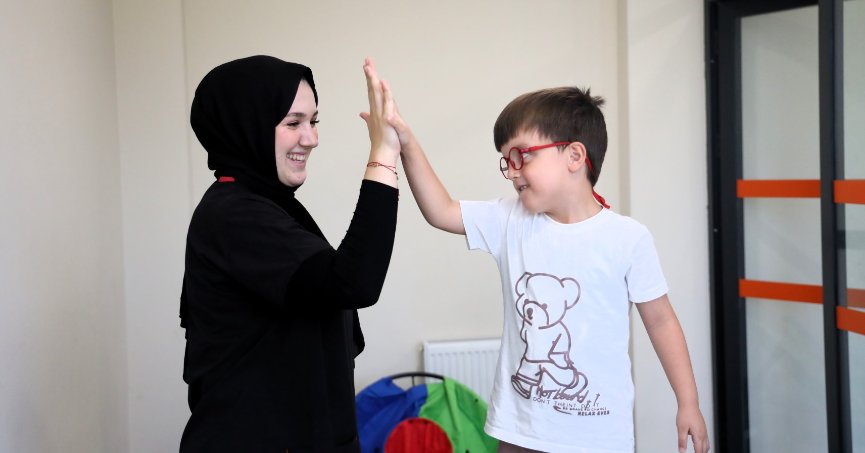 Asaf'ın güçlü adımları Gonca'da hayat buldu