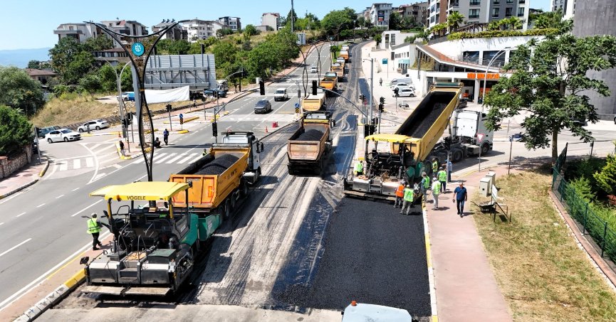 Santral Rampası'nda çalışmalar sürüyor 