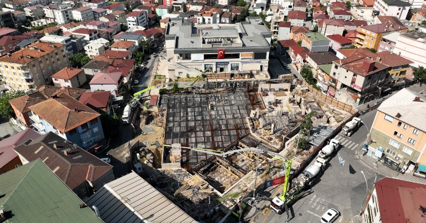  Dilovası Kent Meydanı Projesi’nde çalışmalar devam ediyor 