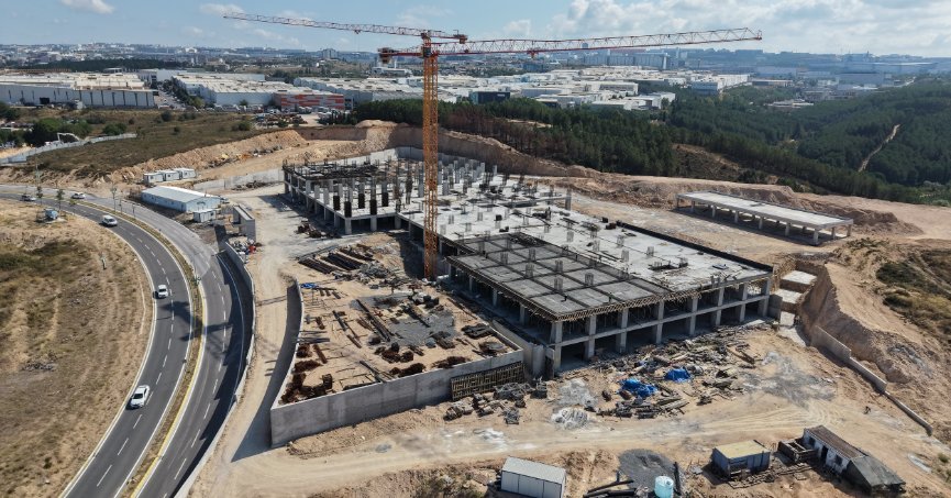 Çayırova'da 200 yataklı devlet hastanesinin inşaatı yükseliyor