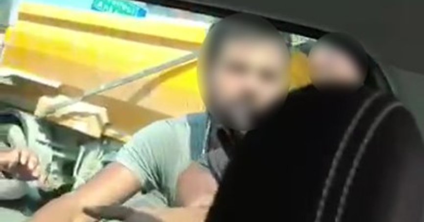 İzmit'te trafikte sıkıştırma kavgası