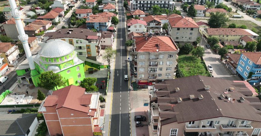 Başiskele'nin önemli güzergâhları modernize edildi