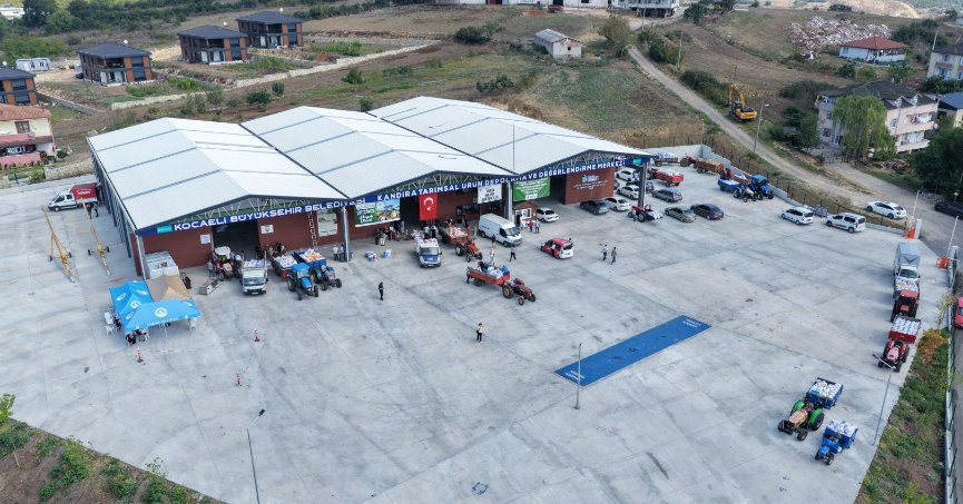 Kandıra'daki yeni depolama merkezi TMO kolaylığı sağlıyor