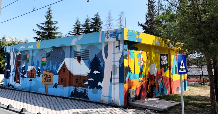 Kamusal alanlar grafitiyle buluşuyor 