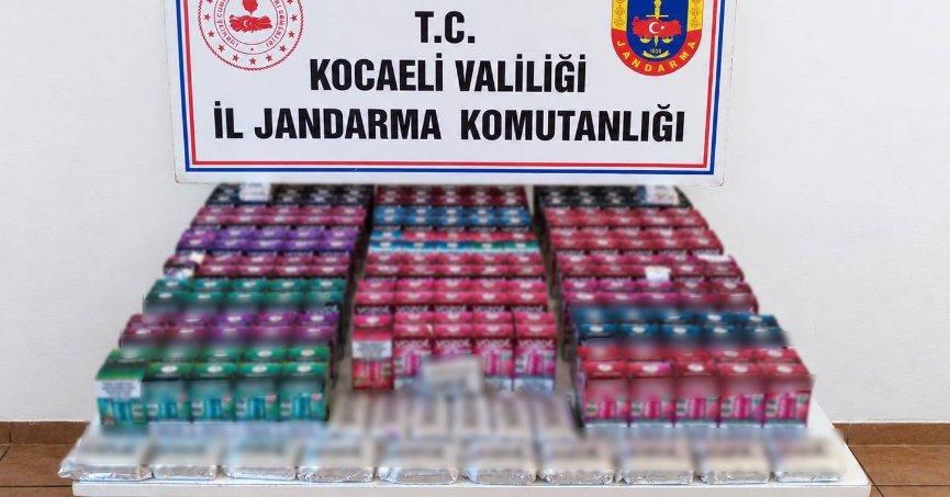 5,4 milyon liralık kaçakçılık operasyonu!