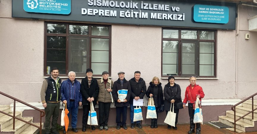Saygınlar Kulübü üyelerine deprem eğitimi