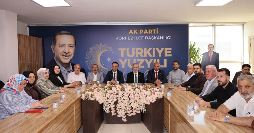 AK Parti Körfez İlçe Başkanlığı’nda Terörsüz Türkiye vurgusu 
