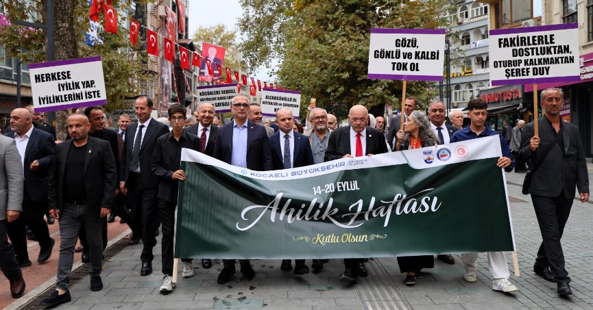 Ahiliğin emek ve ahlak mirası Kocaeli'de yaşatıldı