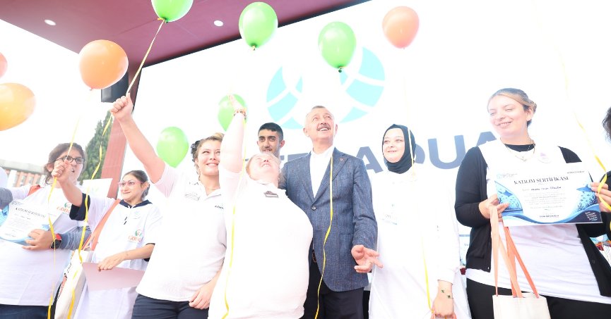 Özel bireylerin hayalleri Gonca ile büyüyor