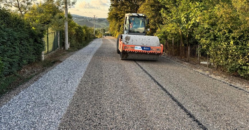 Kandıra Karaağaç’ta yol konforu artırıldı