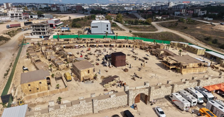 Çayırova Film Platosu’nda “Sancı” filminin çekimleri sürüyor