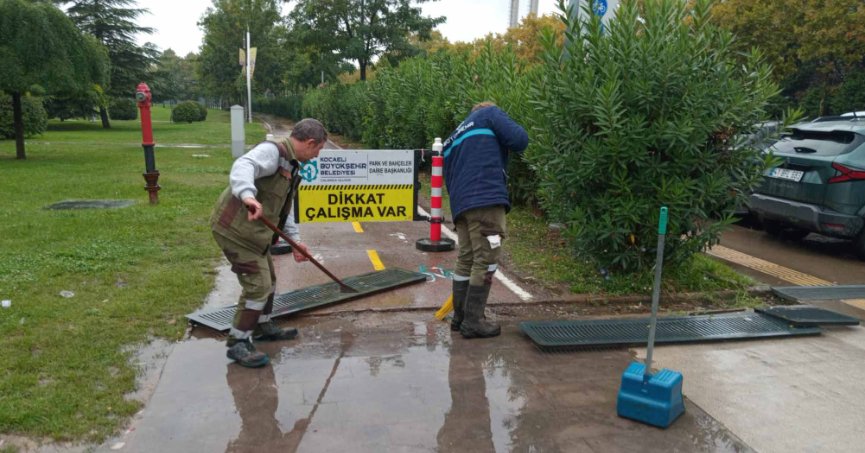 Kocaeli’de sağanak için kriz merkezi kuruldu