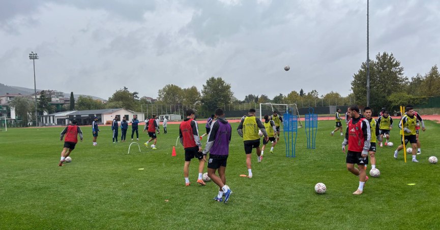 Kocaelispor, Beşiktaş maçı hazırlıklarını sürdürdü
