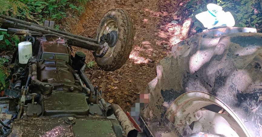 Mantar toplamaya giden ailenin traktörü devrildi: Dede hayatını kaybetti!