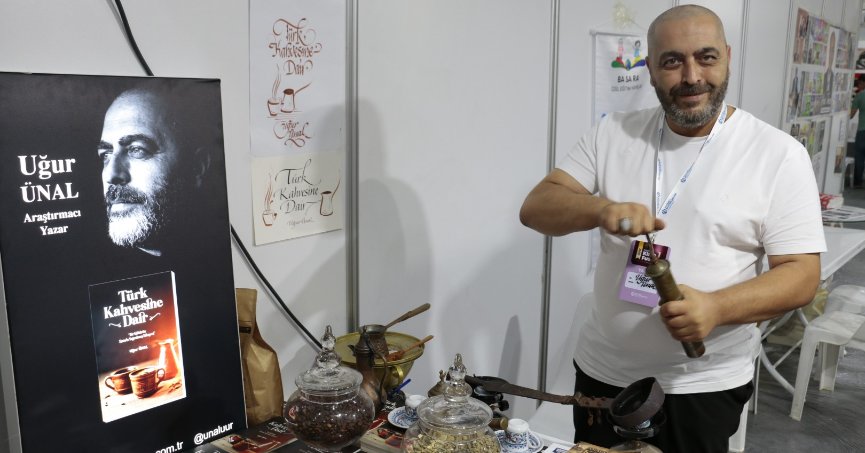 Kahvenin hikâyesi Kitap Fuarı’na taşındı 
