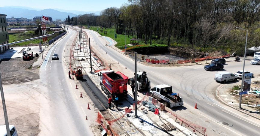 Kartepe tramvayı’nda yeni aşama