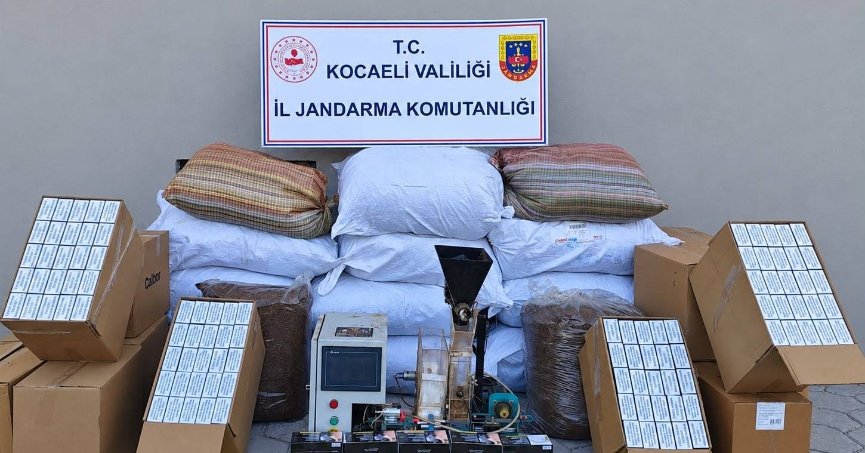 1 milyon TL değerinde kaçak tütün ele geçirildi