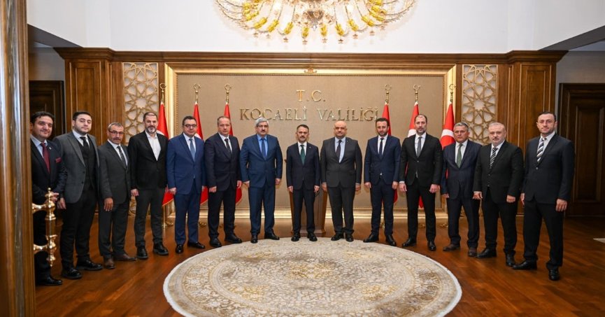 KOTO'nun yeni yönetiminden Vali İlhami Aktaş'a ziyaret